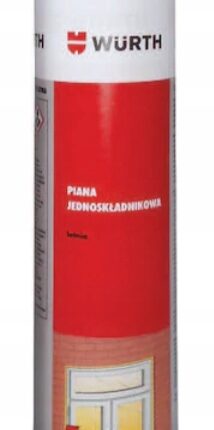 WURTH Pianka montażowa do okien letnia na pistolet