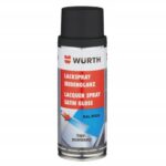 WURTH Lakier w spray'u, RAL9005 CZARNY GŁĘB. 400ML