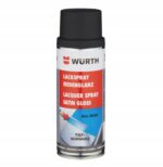 WURTH Lakier w spray'u, RAL9005 CZARNY GŁĘB. 400ML