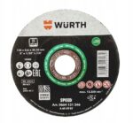 WURTH Tarcza tnąca do stali nierdzewnej Speed plus 125x0,6mm 10szt.