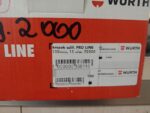 WURTH Krążek szlifierski PRO LINE 150MM 15OTW P800 100szt. - obrazek 2