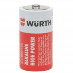 WURTH Bateria alkaiczna LR14 1,5V 2szt.