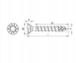 WURTH Wkręt ASSY 4 CSMP RW20 5X80/72 100szt. - obrazek 2