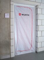 WURTH Drzwi przeciwpyłowe 2,1M x 1,1M - obrazek 2