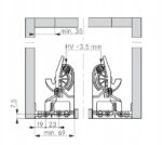 WURTH Prowadnica Dynamoov, 30-FP-LQ-SOFTCLOSE-500 - obrazek 6