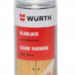 WURTH Lakier bezbarwny Spray Wysoki Połysk 400ml