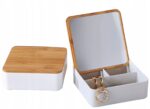 Smukee Organizer z lusterkiem szary 14x14x5cm - obrazek 2