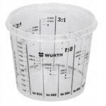 WURTH Kubek do mieszania lakierów 25sztuk - 750ml
