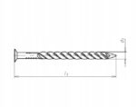 WURTH Gwóźdź śrubowy 5X100mm 1,1kg - obrazek 2