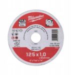 MILWAUKEE Tarcza do cięcia metalu CONTRACTOR 125x1 - 1szt.