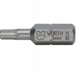 WURTH Bit do gniazd 6-kątnych SW3 dł. 25mm 5szt.