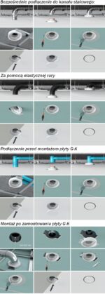 ERGOVENT RONDO 160 BEZRAMOWY ANEMOSTAT NAWIEWNIK WENTYLACYJNY 160mm - obrazek 10