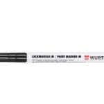 WURTH Marker z farbą permanentny CZARNY 1-2MM
