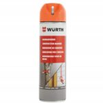 WURTH Marker budowlany Jaskrawopomarańczowy 500ML