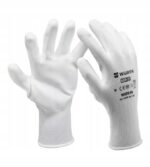 WURTH RĘKAWICE OCHRONNE WHITE PU 8 1 para - obrazek 2