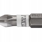 WURTH Bit PH2 ZEBRA C 6.3 (1/4) 25MM 10szt.