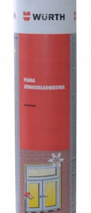 WURTH Pianka montażowa do okien zimowa na pistolet