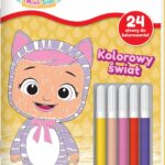 Kolorowy świat. Numerkowe kolorowanki. Cry Babies Praca zbiorowa