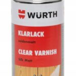 WURTH Lakier bezbarwny Spray Półbłyszczący 400ml