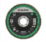 WURTH Tarcza szlif listkowa do stali D125P120 10sz