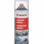 WURTH Lakier w sprayu Quattro R9005 CZARNY 400ML