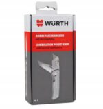 WURTH Nóż kieszonkowy wielofunkcyjny, składany COMBI 110mm - obrazek 7