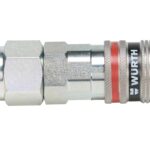 WURTH Szybkozłączka pneumatyczna wSafe 4000 11MM