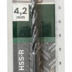 BOSCH Wiertło do metalu HSS-R 4,2x43/75 mm 1 szt.