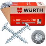 WURTH Wkręt do słupków ASSY 4 WH RW40-(A3K)-6X40/36 100szt. - obrazek 11