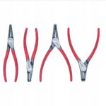 WURTH Szczypce do pierścieni zabezp. A/B/C/D 4SZT.