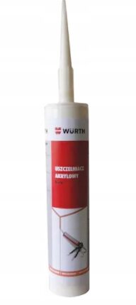WURTH Uszczelniacz akrylowy F-EXT-INT biały 310ml