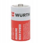 WURTH Bateria alkaiczna LR20 1,5V 2szt.