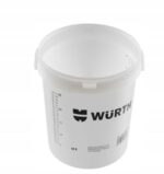 WURTH Wiadro do mieszania 30L z podziałką w litrach, przezroczyste - obrazek 2
