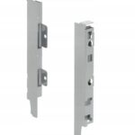 WURTH Uchwyty pleców szuflady H182 SZARY-164MM