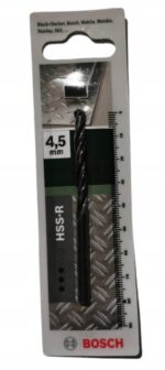 BOSCH Wiertło do metalu HSS-R 4,5 mm 1 szt.