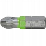 WURTH Bit PZ C 6.3 (1/4) 25MM zielony