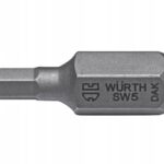 WURTH Bit do gniazd 6-kątnych SW6 10MM DL.30MM