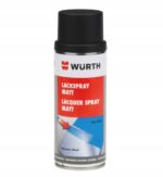 WURTH Lakier w spray'u, matowy CZARNY 400ML