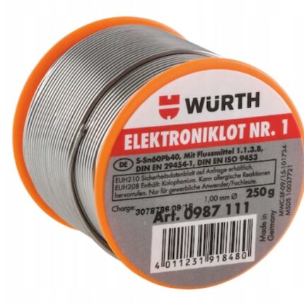 WURTH Lut Cyna do układów elektronicznych topnik