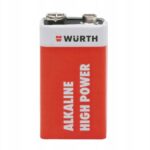 WURTH Bateria alkaiczna 6LR61 9V
