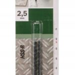 BOSCH Wiertło do metalu 2,5mm HSS-R, DIN 338 2szt