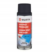 WURTH Lakier w spray'u, VW 110 CZARNY SATYN. 400ML