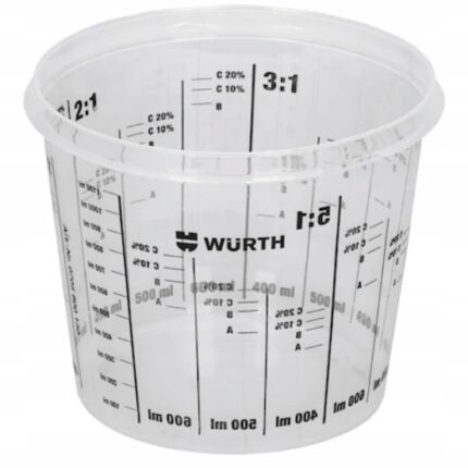 WURTH Kubek do mieszania lakierów 25sztuk - 385ml