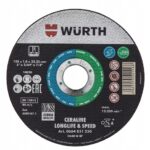 WURTH Tarcza tnąca CERALINE do stali i stali nierdzewnej 125x1,0mm