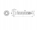 WURTH Wkręt ASSY stoż. RW10 (A2K)-3X12/9 1000szt. - obrazek 4