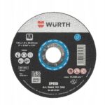 WURTH Tarcza tnąca do stali ST.125X1.0X22.2 1 szt