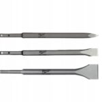MILWAUKEE Zestaw dłut SDS-Plus 250mm- 3szt.