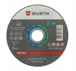WURTH Tarcza tnąca RedLine D125X1,6MM
