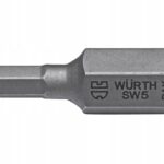 WURTH Bit do gniazd 6-kątnych SW7 10MM DL.30MM