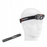 WURTH Zestaw lampa czołowa led SLA + latarka WTX2